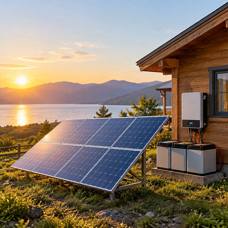 Off-Grid Solar PoE Design for CCTV and Wireless